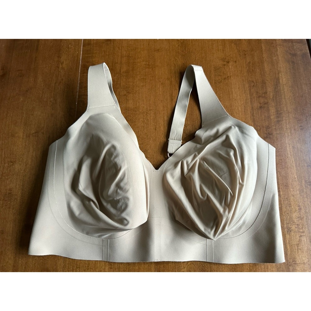 Evelyn Bobbie The Starlette Plunge Bra Blue Size 3XL